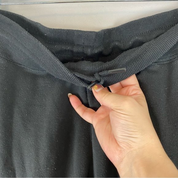 🌷 Adidas Black Brilliant Basics Track Pant Sweatpants Size M - Picture 4 of 12